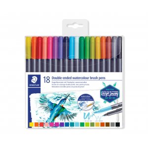 Doppelseitige Aquarellstifte Design Journey - 18 Stifte Doppelseitige Aquarellstifte Design Journey - 18 Stifte