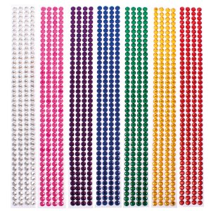 Kristallsteine - 8 mm - 7 Farben x 168 Stk Kristallsteine - 8 mm - 7 Farben x 168 Stk
