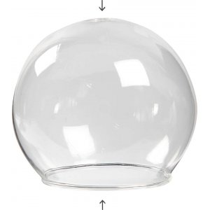 Kugelförmiger Glasbecher - transparent - 4 Stk Kugelförmiger Glasbecher - transparent - 4 Stk