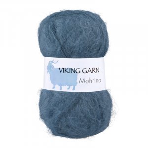 Wikingergarn Mohrino 50g - Graublau (522) Wikingergarn Mohrino 50g - Graublau (522)