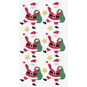 Stickermix - Weihnachtsmänner Stickermix - Weihnachtsmänner