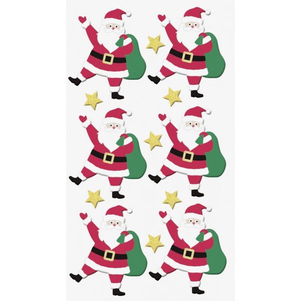 Stickermix - Weihnachtsmnner