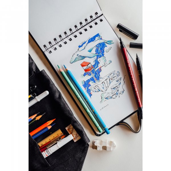 Rhodia Touch Mixed Media Artbook 15x15 cm Rhodia Touch Mixed Media Artbook 15x15 cm