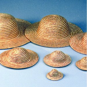Strohhut 6,5 cm - Natürliches Licht Strohhut 6,5 cm - Natürliches Licht