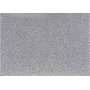 Bgelstoff - Silber - Glitzer - A5