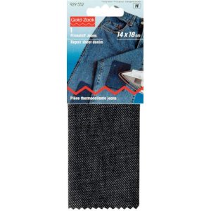 Team Patch Denim 14x18cm schwarz 0,025 m² Team Patch Denim 14x18cm schwarz 0,025 m²