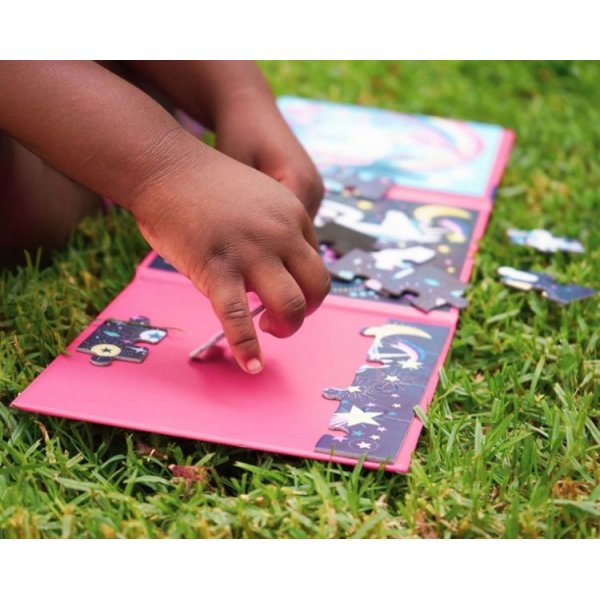 Magnetisches Puzzle - Magisches Einhorn