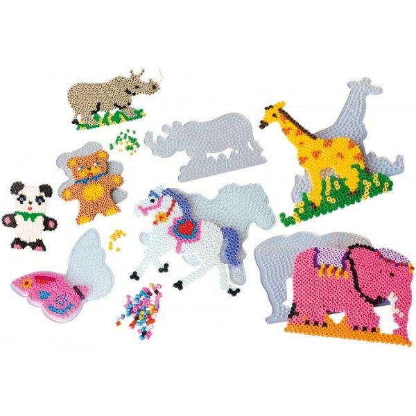 Perlenplatten Tiere - 12 Stk