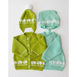 Strickmuster - Strickjacke, Mütze und Mütze Strickmuster - Strickjacke, Mütze und Mütze