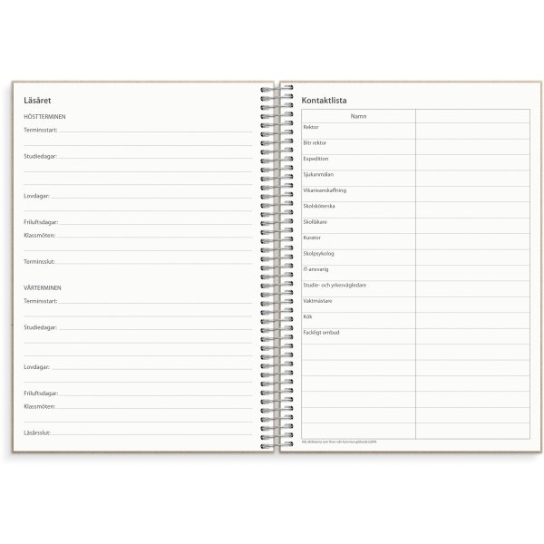 Kalender 24/25 - Der Lehrerkalender horizontal