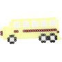 Perlmuttteller - Auto - Flugzeug - Boot - Traktor - Bus und Fahrrad - 6 Stk