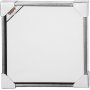 ArtistLine Leinwand mit Rahmen - Antiksilber/Wei - 44 x 44 cm