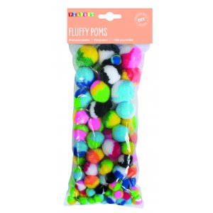 PomPom Bunt - 100 Stk PomPom Bunt - 100 Stk