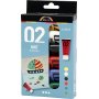 Schulfarbe - Acryl - Standardfarben - matt - 6 x 20 ml