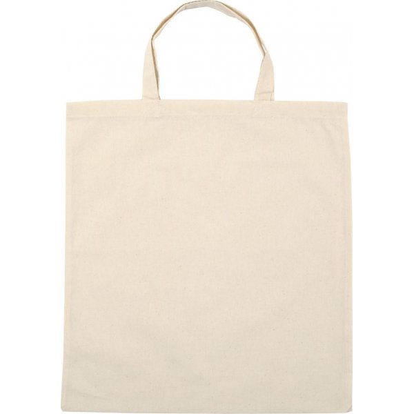 Textiltasche - helle Natur - 38x42 cm - 5 Stk