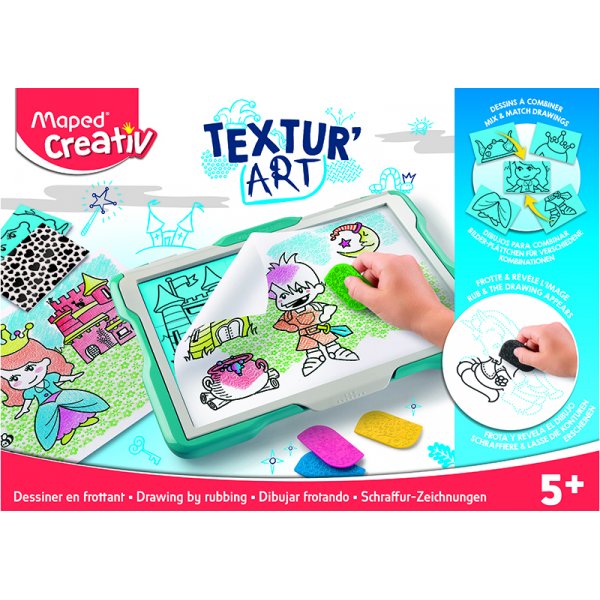 Zeichenbrett - Maped - Textur'Art Castle (5+ Jahre)