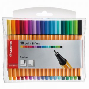 Fineliner Point 88 MINI - 18er-Pack Fineliner Point 88 MINI - 18er-Pack