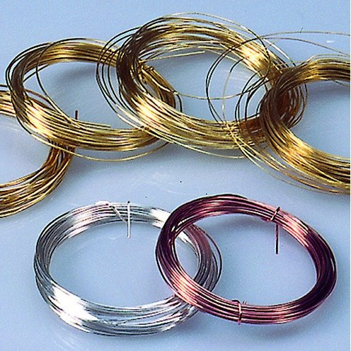 Kupferdraht 0,80 mm - versilbert 6 m