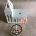 Kundenbild Flachdocht gewachst 3x12/8 cm - 10er-Pack. mit Halter