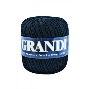 Grandi-Garn - 100g - Schwarz (1104) Grandi-Garn - 100g - Schwarz (1104)