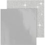 Vivi Gade Designpapier - Silber - 2 Blatt