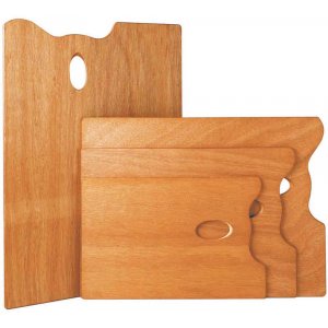 Holzpalette Mabef - Rechteckig 30x40 cm Holzpalette Mabef - Rechteckig 30x40 cm
