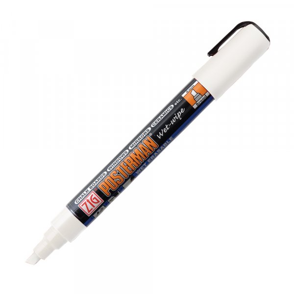 Markierstift ZIG Posterman Wet-Wipe 6mm