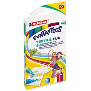 Edding Textilspaß - 5 Teile Edding Textilspaß - 5 Teile