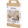 DIY-Kit zum Ausmalen - Standardfarben - Zeichenbrett