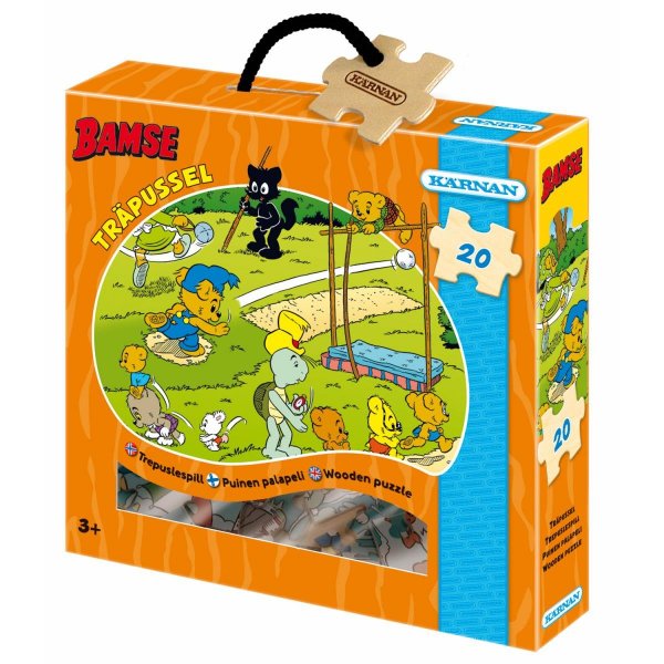 Holzpuzzle Teddybr - 20 Teile