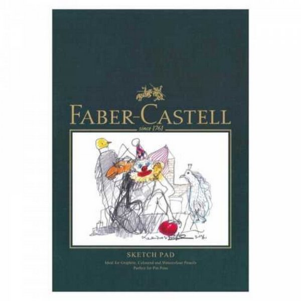 Zeichenblock Faber-Castell 160gr geleimt - A5