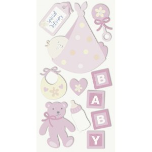 Aufklebermix - Baby 2 - rosa Aufklebermix - Baby 2 - rosa