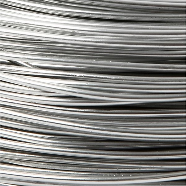 Aluminiumdraht - 2 mm - Silber - 100 m