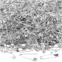 Sicherheitsnadeln - Silber - 500 Stk