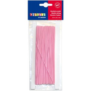 Elastische Kordel rosa 25 m Ø 1 mm Elastische Kordel rosa 25 m Ø 1 mm