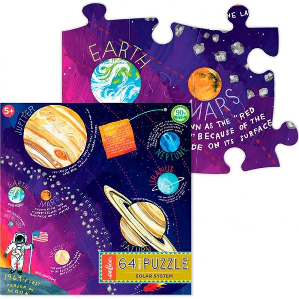 Puzzle 64 Teile - Das Sonnensystem