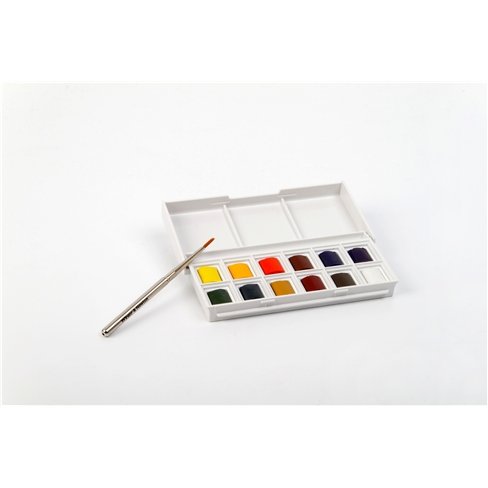 Aquarellfarbe W&N Cotman - Sketcher's Box 12 Farben
