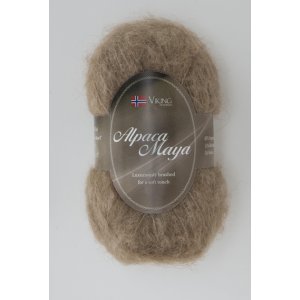 Wikingergarn Alpaka Maya 50g - Beige (707) Wikingergarn Alpaka Maya 50g - Beige (707)