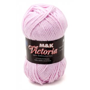 M&K Victoria-Garn - 50 g - Rosa (758) M&K Victoria-Garn - 50 g - Rosa (758)