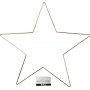 Metallstern - Gold