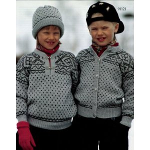 Strickmuster - Pullover, Pullover und Mütze Strickmuster - Pullover, Pullover und Mütze