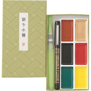 Manga-Set Irodori Kobako Green Manga-Set Irodori Kobako Green