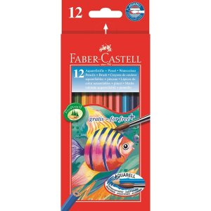 Aquarellstiftset Faber-Castell Redline - 12 Stifte Aquarellstiftset Faber-Castell Redline - 12 Stifte
