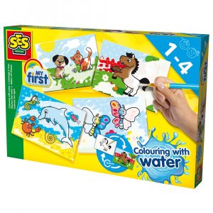 Mein erstes Malen mit Wasser