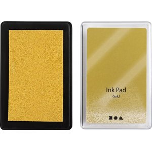 Stempelkissen - 9 x 6 cm - Gold Stempelkissen - 9 x 6 cm - Gold