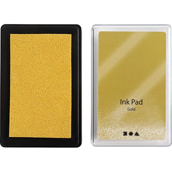 Stempelkissen - 9 x 6 cm - Gold
