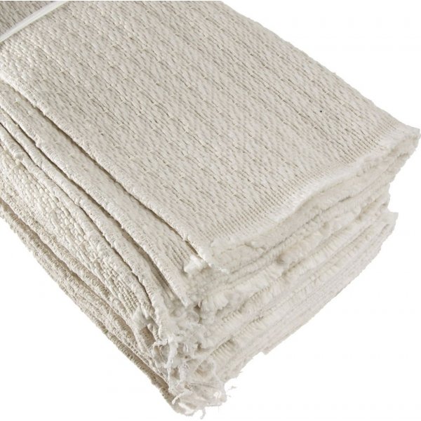 Ungebleichte Stofflappen - 45 x 50 cm - 25 Stk