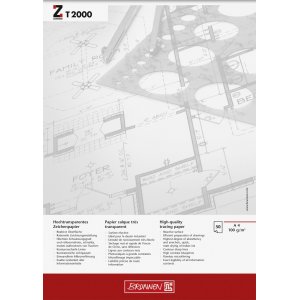 Skizzenblock - A4 100g T2000 (50 Seiten) Skizzenblock - A4 100g T2000 (50 Seiten)