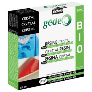 Harz - Pebeo Crystal - Klares bioorganisches Harzset 300 ml Harz - Pebeo Crystal - Klares bioorganisches Harzset 300 ml