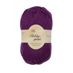 Wikingergarn Hobbygarn 50g - Dunkelviolett (970) Wikingergarn Hobbygarn 50g - Dunkelviolett (970)